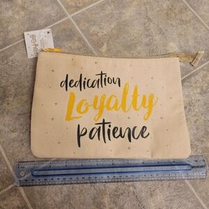 Harry Potter X Ulta Beauty Hufflepuff Cosmetic Bag